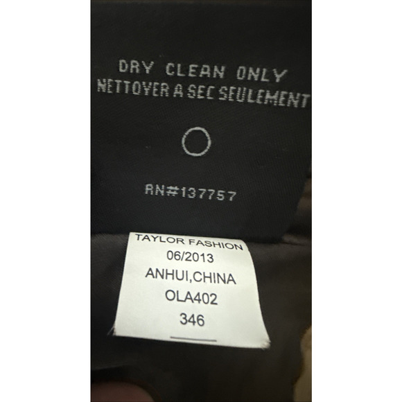 Steve Madden Tweed Peplum Trench Coat — Double-Breasted Belted Women’s Medium - Picture 9 of 12